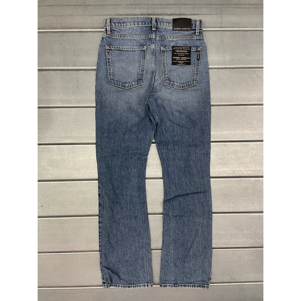 Modern American Brookhaven High‎ Boot Jeans Womens 30 Blue High Waist